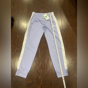 NIKE DRI-FIT SWEAT PANTS purple track pants Girls Size X-Large NEW